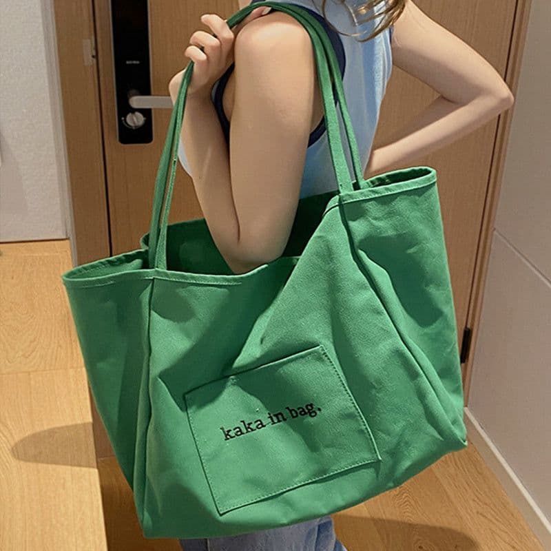image-Ins Large Capacity Bag Shopping Bag Fashion Totes Versatile Shoulder Bag