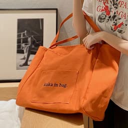 image-Ins Large Capacity Bag Shopping Bag Fashion Totes Versatile Shoulder Bag