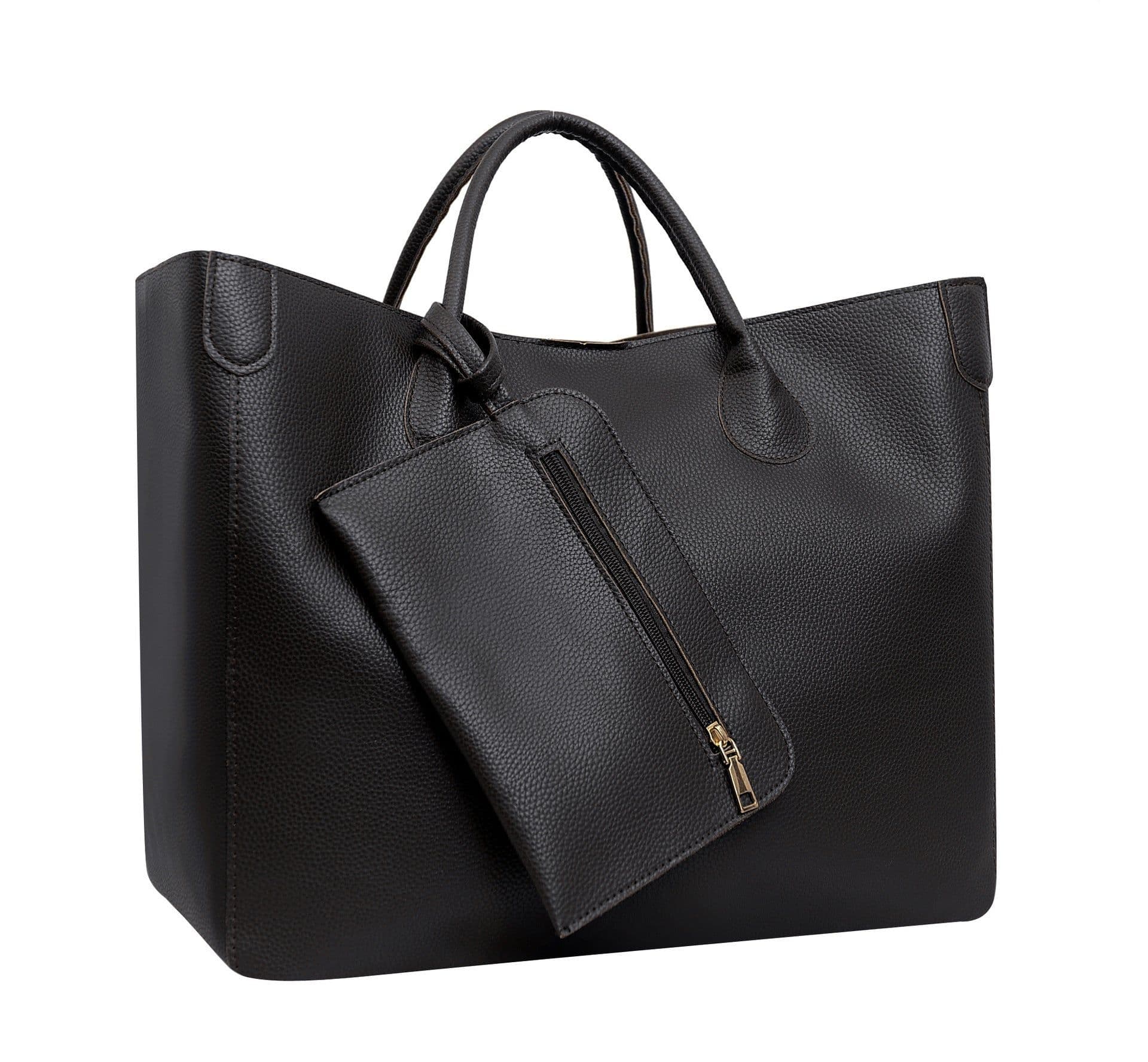 image-New Open European And American Genuine Leather Simple And Personalized Tote Mother Handheld Women's Bag
