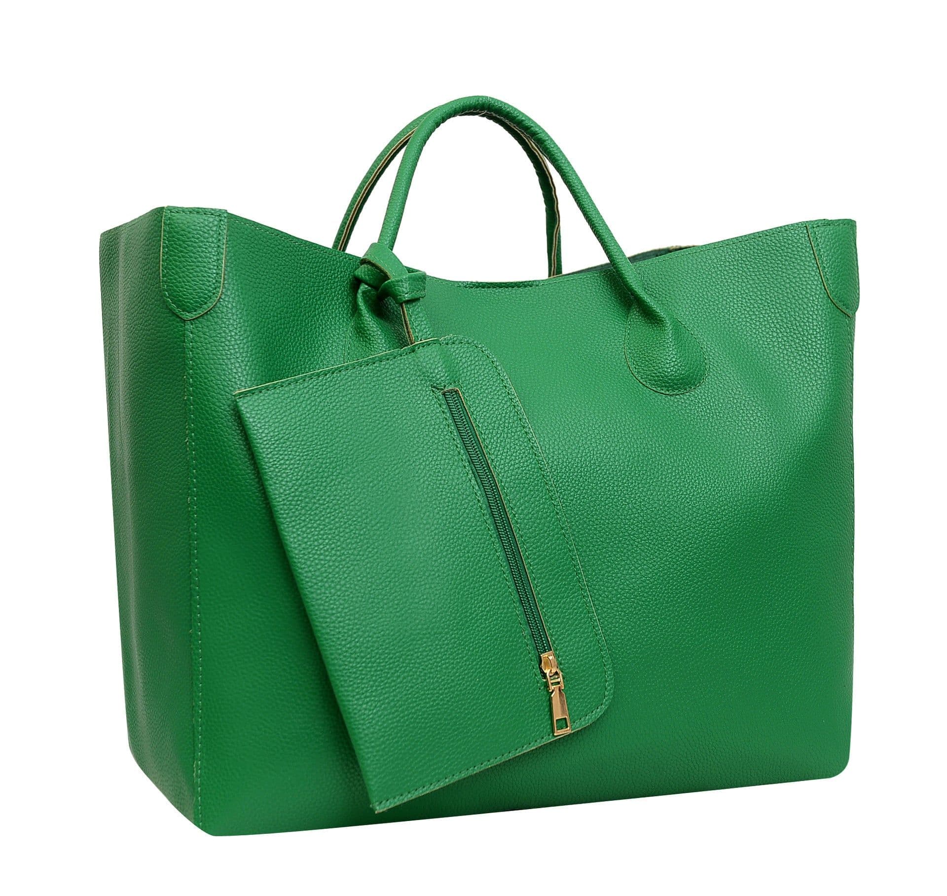 image-New Open European And American Genuine Leather Simple And Personalized Tote Mother Handheld Women's Bag