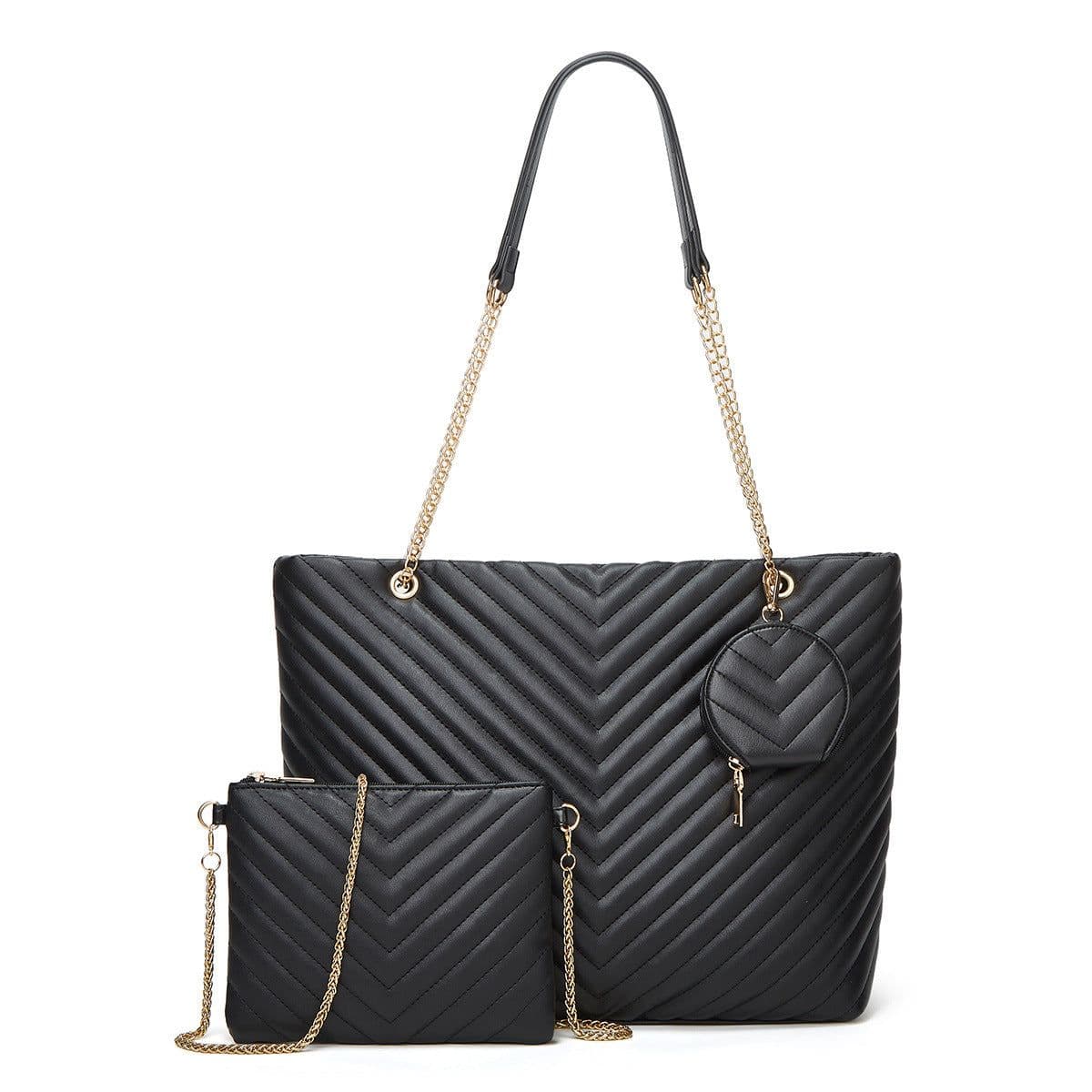image-European And American Fashion Embroidered Chain Single Shoulder Crossbody Mother Bag
