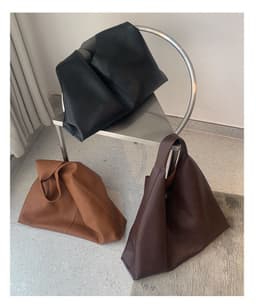 image-Autumn And Winter New Soft Leather High Capacity One Shoulder Tote Bag