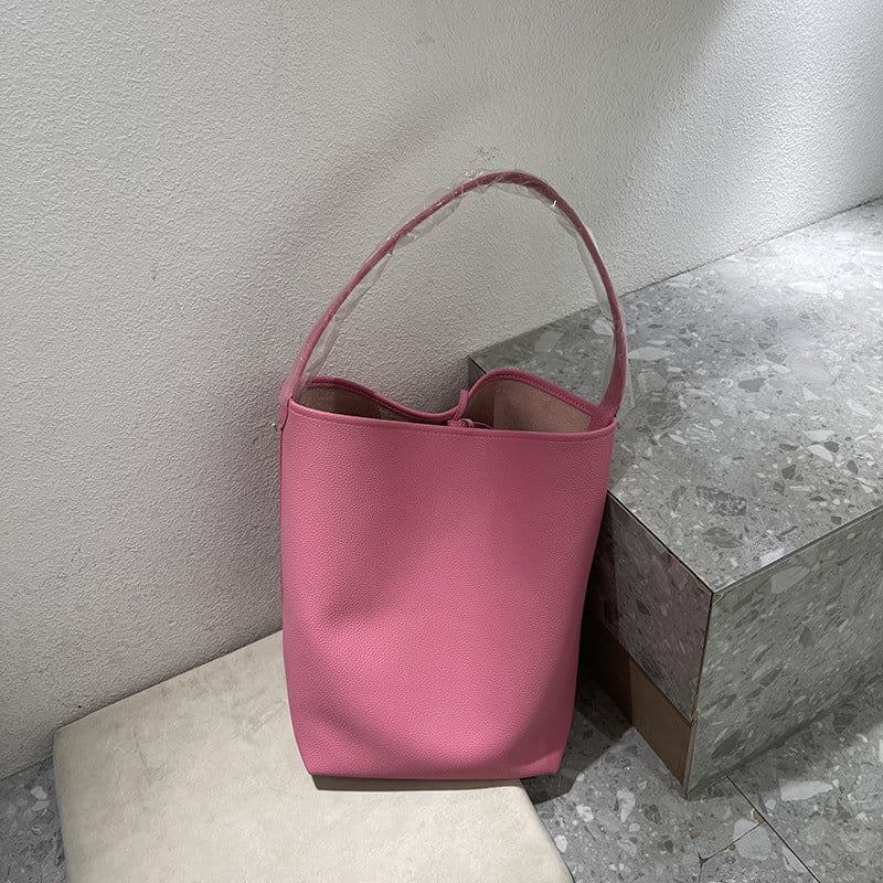 image-Fashionable And Minimalist Large Capacity Single Shoulder Mother Bag