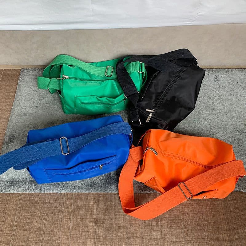 image-The Popular Oxford Cloth One Shoulder Lightweight Fitness Toast Bag