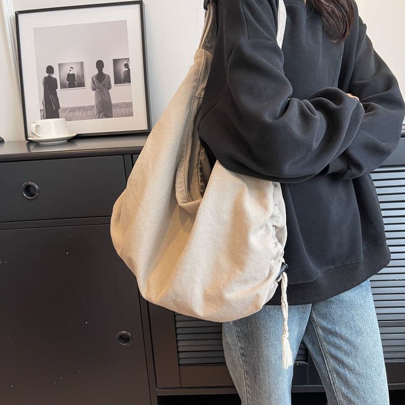 image-Crossbody Bag Women's Simple Shoulder Large Capacity Totes