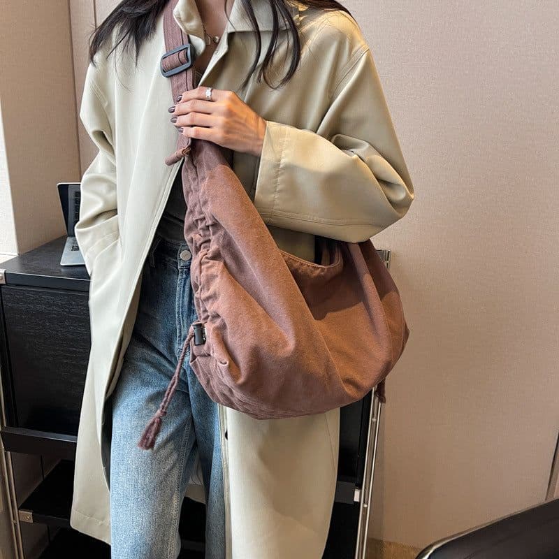 image-Crossbody Bag Women's Simple Shoulder Large Capacity Totes
