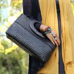 image-New Original Handmade Straw Bag Rattan Women's Handbag