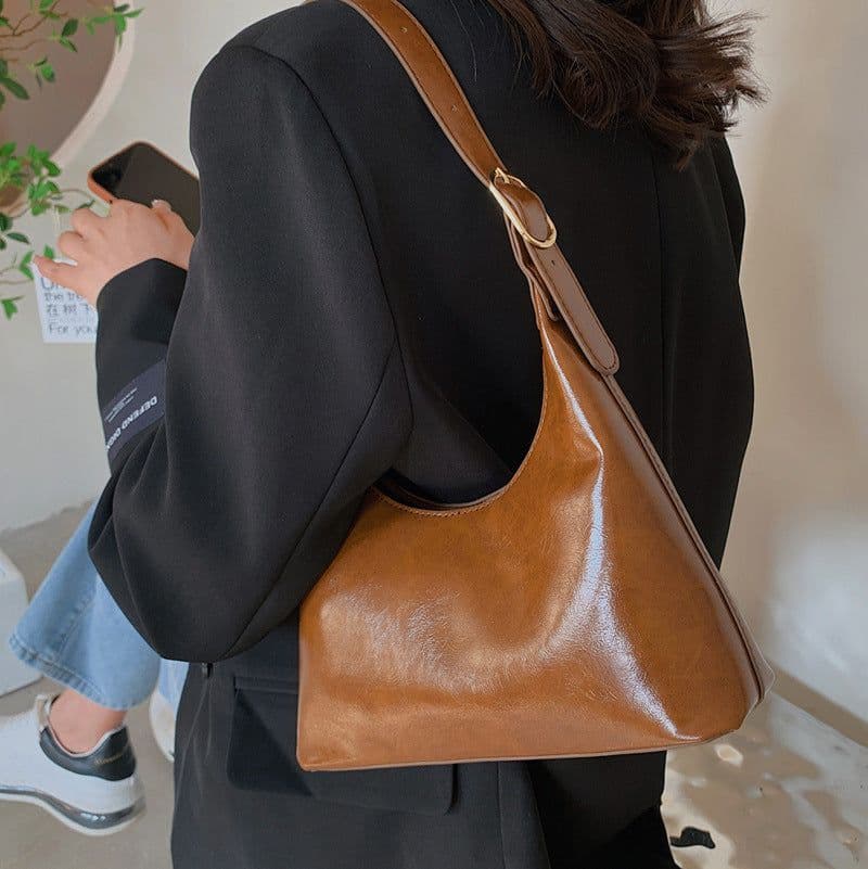 image-All-match Fashion Baguette Women's Shoulder Underarm Bag