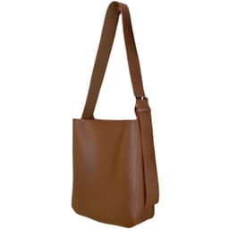 image-Retro Crossbody Korean Versatile One-shoulder Brown Messenger Bag