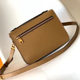 image-Women's Color Matching Messenger All-match Shoulder L Square Bag