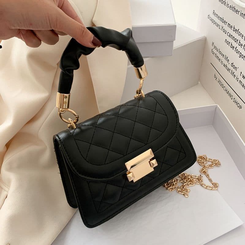 image-Korean Fashion PU Shoulder Messenger Bag