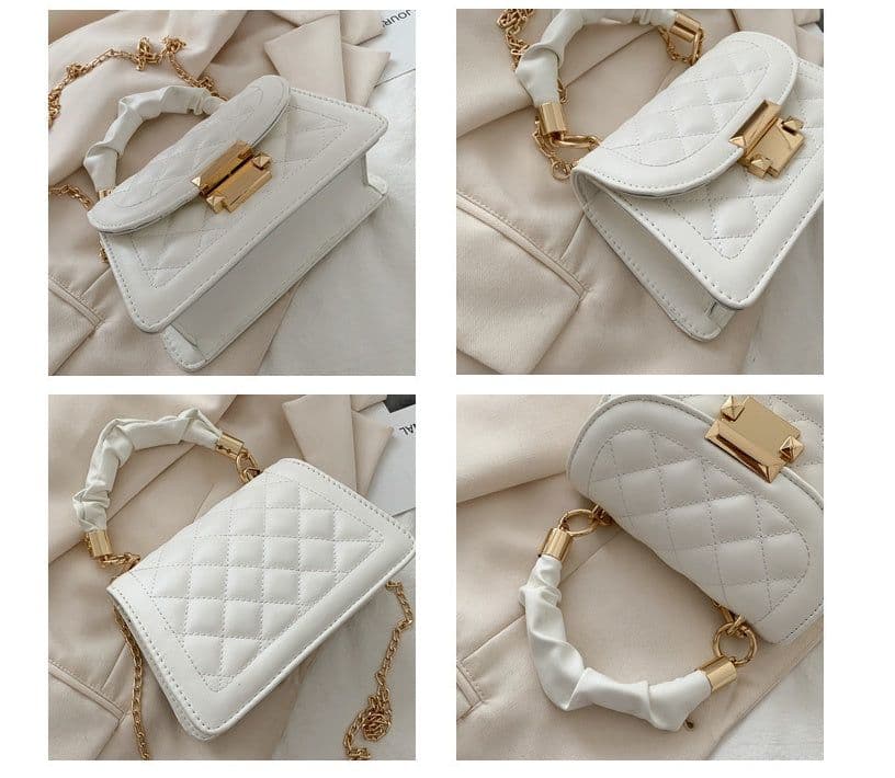 image-Korean Fashion PU Shoulder Messenger Bag