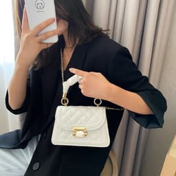 image-Korean Fashion PU Shoulder Messenger Bag