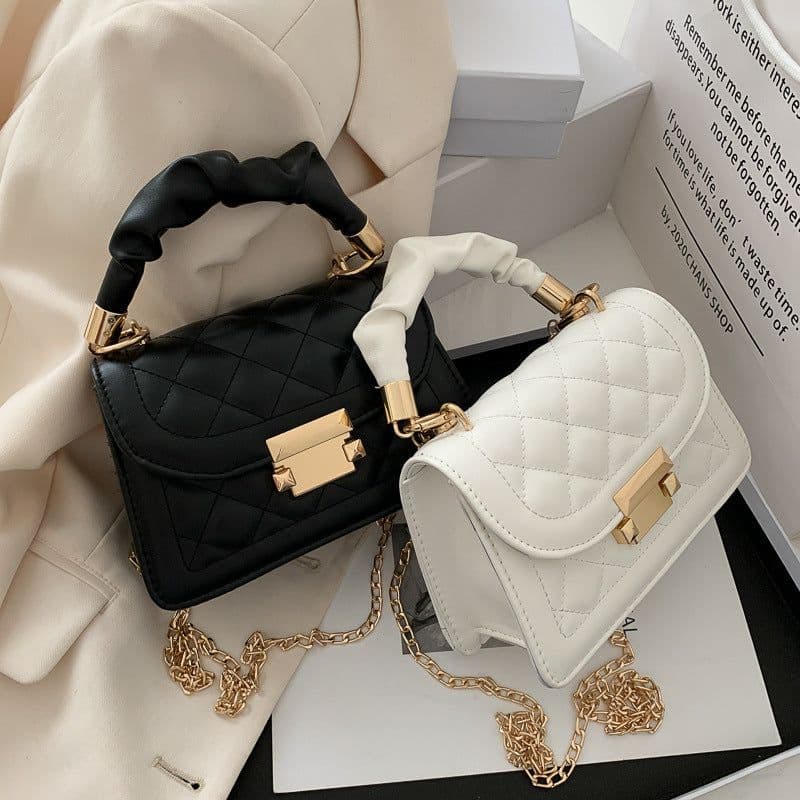 image-Korean Fashion PU Shoulder Messenger Bag