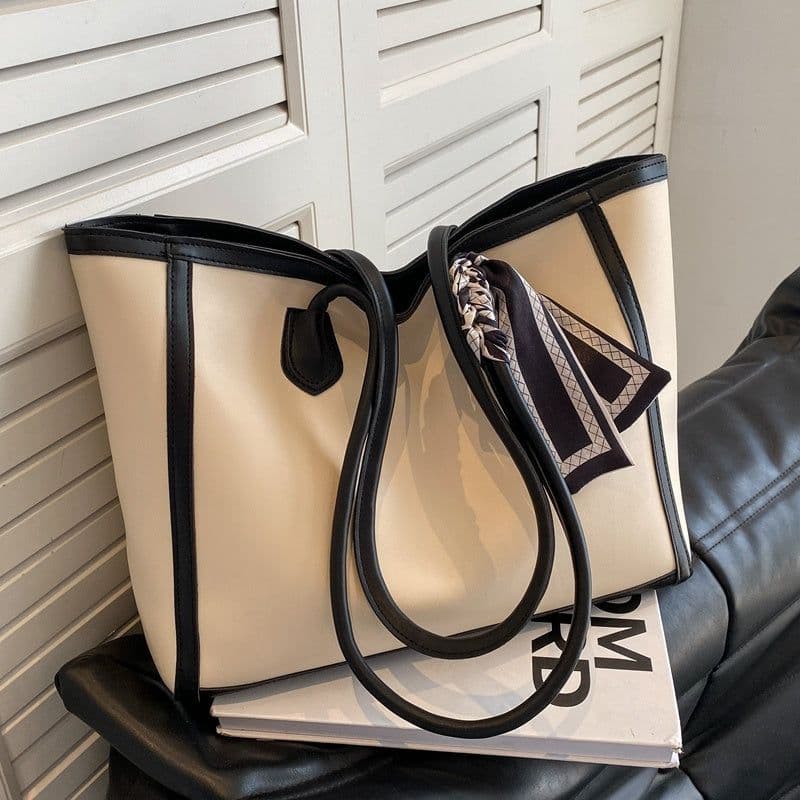 image-Women's Fashion All-match Shoulder Tote Bag