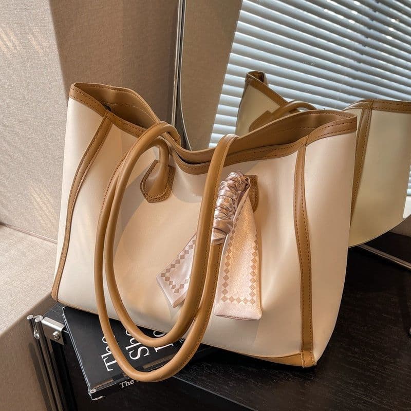 image-Women's Fashion All-match Shoulder Tote Bag