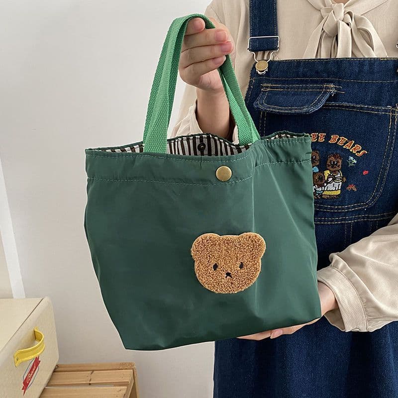 image-Large Capacity Portable Insulated Lunch Box Bag
