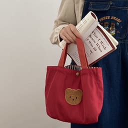 image-Large Capacity Portable Insulated Lunch Box Bag