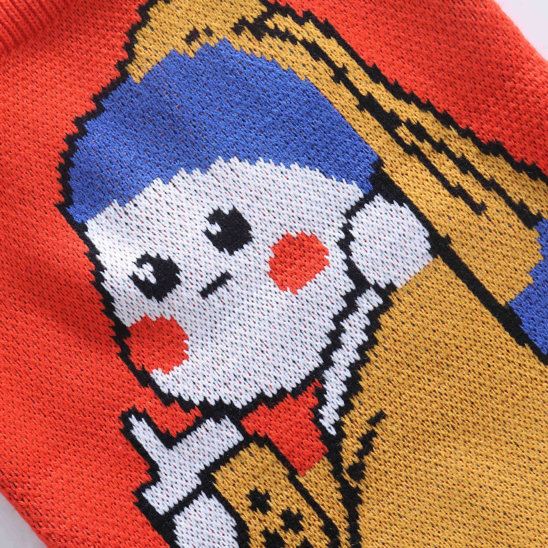 image-Girl Woven Bag Portable With Pearl Earrings