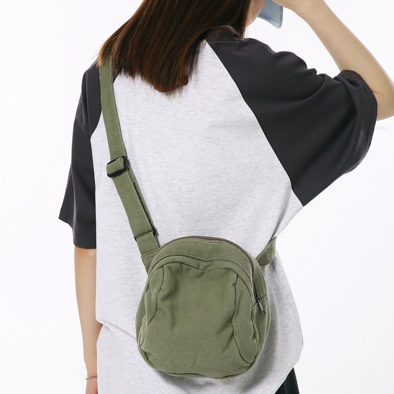 image-New Harajuku Style Ins Girl Washed Canvas Bag
