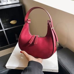 image-Fashion High-grade Matte French Minority Handbags Women