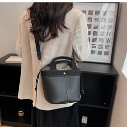 image-Popular All-matching Crossbody Portable Bucket Bag