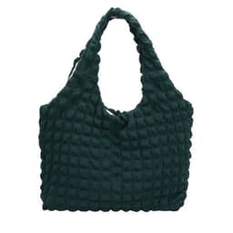 image-Cute Pleated Puff Shouder Bag Women Large-capacity Cloud Armpit Bag Winter Fashion Handbags Girls