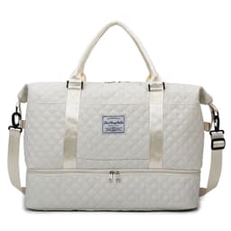 image-Large Capacity Totes Travel Duffle Bags Dry And Wet Separation Fitness Gym Shoulder Bag For Weekender Overnight Essentials Mommy Handbag