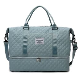 image-Large Capacity Totes Travel Duffle Bags Dry And Wet Separation Fitness Gym Shoulder Bag For Weekender Overnight Essentials Mommy Handbag