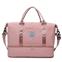image-Large Capacity Totes Travel Duffle Bags Dry And Wet Separation Fitness Gym Shoulder Bag For Weekender Overnight Essentials Mommy Handbag