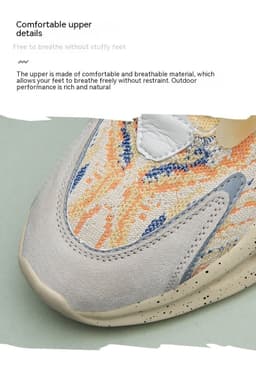 image-Flying Woven Thick Bottom Blade Running Mesh Trendy Shoes
