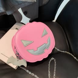 image-Fashion Personality Halloween Funny Pumpkin Bag
