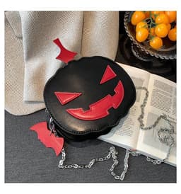 image-Fashion Personality Halloween Funny Pumpkin Bag