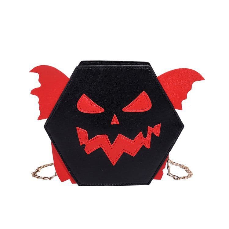image-Women's Fashion Halloween Pumpkin-shaped Crossbody Shoulder Bag