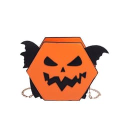 image-Women's Fashion Halloween Pumpkin-shaped Crossbody Shoulder Bag