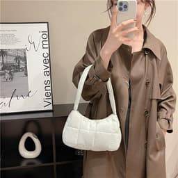 image-Autumn New Fashion Shoulder Bag Casual Simple