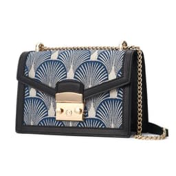 image-Women's Fashion Artistic Chinese Style Embroidery Leather Message Bag