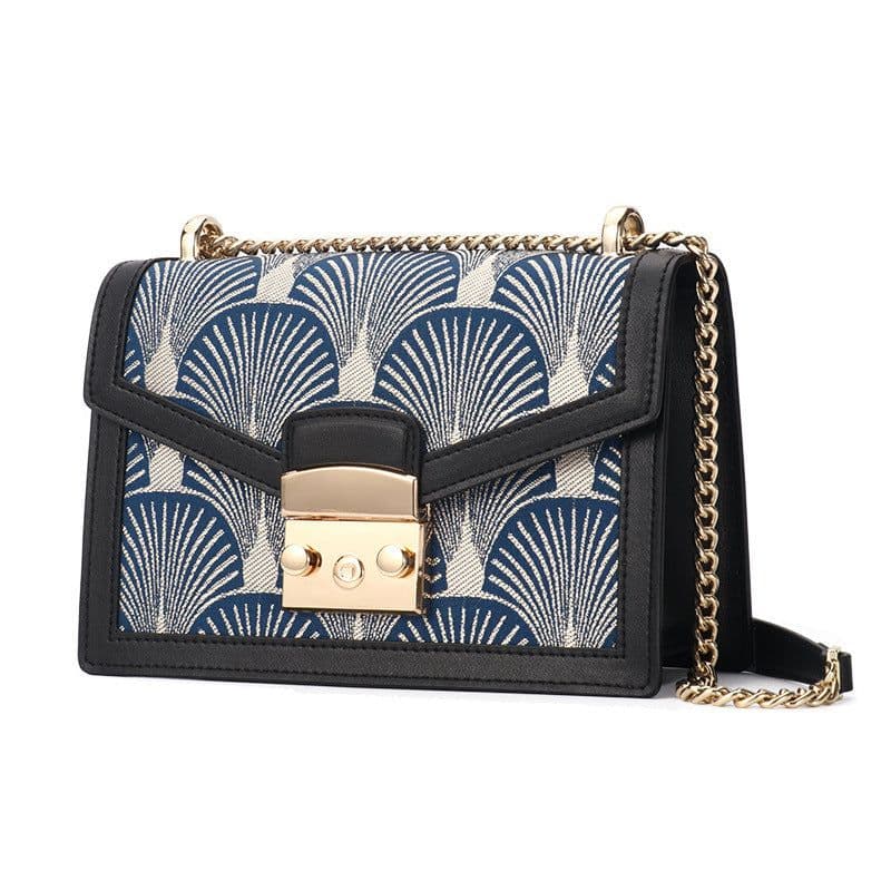 image-Women's Fashion Artistic Chinese Style Embroidery Leather Message Bag