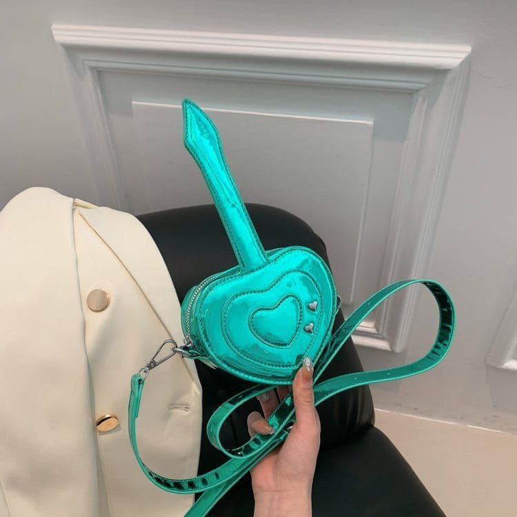 image-Women's Fashion Creative Heart Crossbody Bag