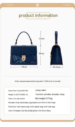 image-Large Capacity Fashion All-match Crossbody Women's Bag