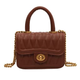 image-Women's Fashionable Versatile Diamond Chain Shoulder Crossbody Bag
