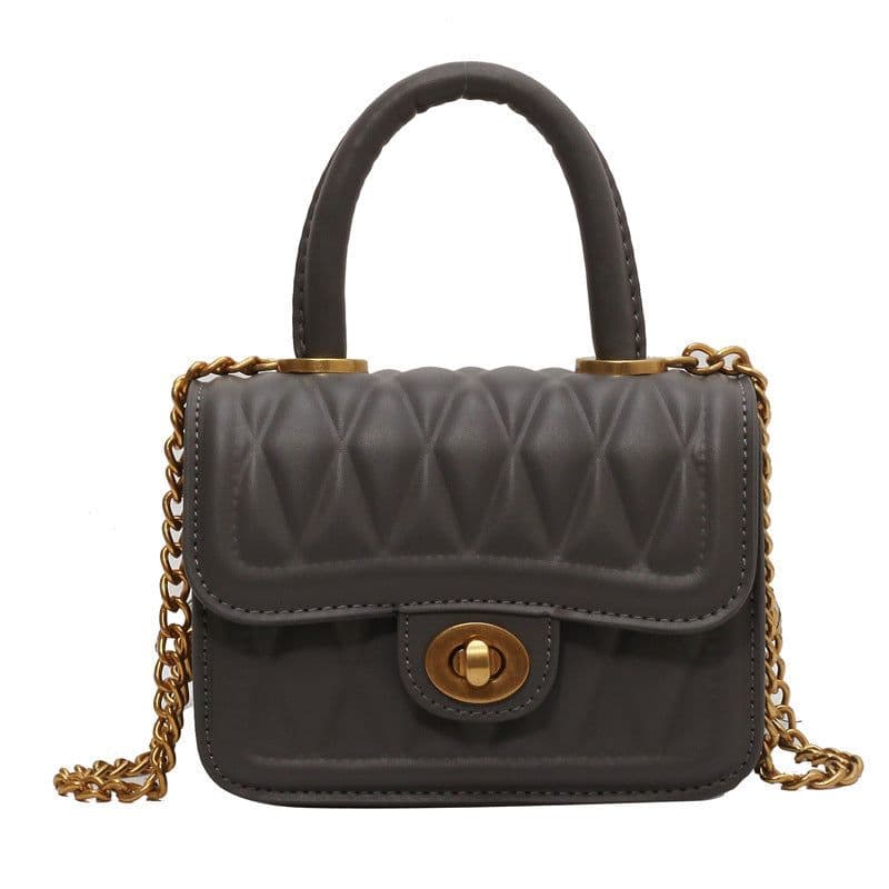 image-Women's Fashionable Versatile Diamond Chain Shoulder Crossbody Bag
