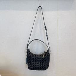 image-Nylon Hand-woven Lunch Box Handbag All-match Underarm Shoulder Messenger Bag