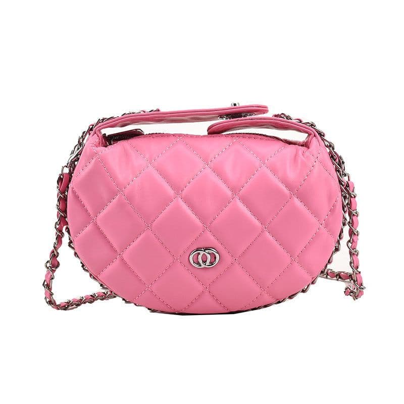 image-Rhombus Chain Handbag Women's Summer Messenger Bag