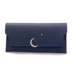 image-Star Moon Rivet Zipper Soft Leather Coin Wallet