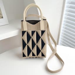 image-Love Mini Knit Shoulder Crossbody Bag