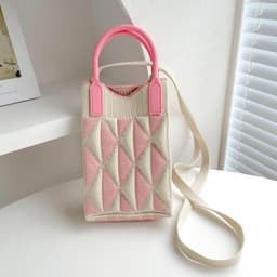 image-Love Mini Knit Shoulder Crossbody Bag