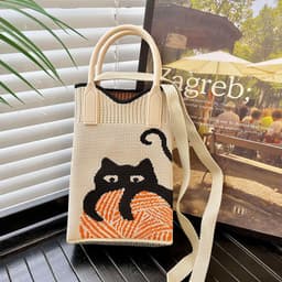 image-Love Mini Knit Shoulder Crossbody Bag