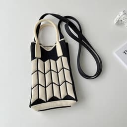 image-Love Mini Knit Shoulder Crossbody Bag