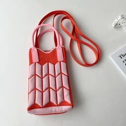 image-Love Mini Knit Shoulder Crossbody Bag